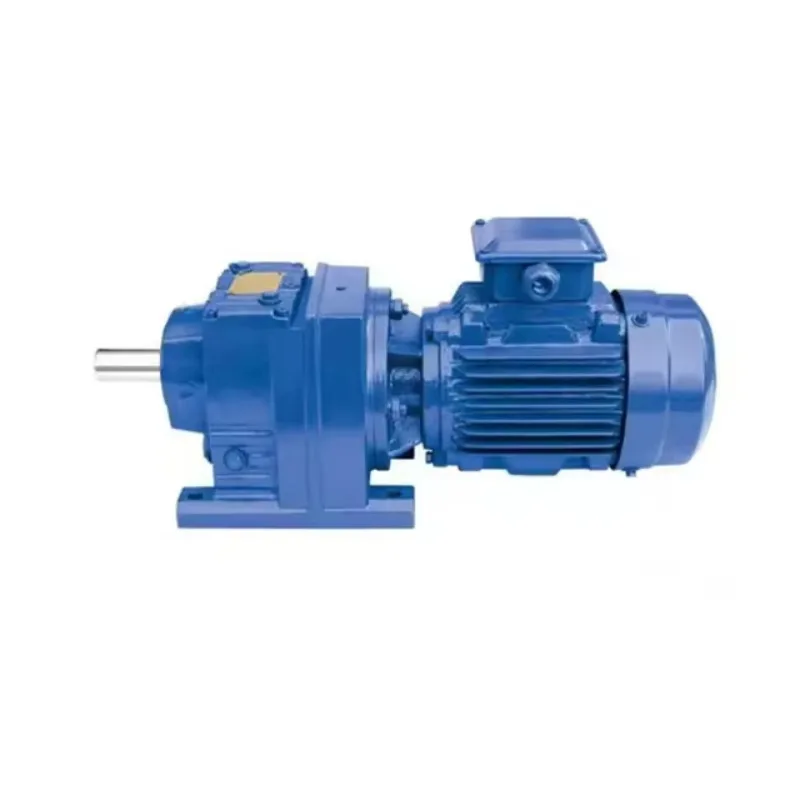 Speed Reducer Motor K Series Helical Inline Electric Motor Reductor Helical Gear Box 380V 50HZ  Brake Motor