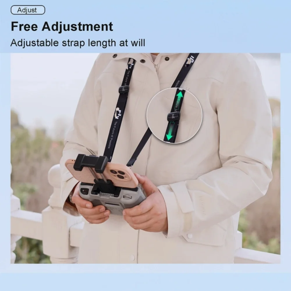 Remote Controller Lanyard NeckStrap w Fixed Hook for DJI MINI 2/Mini 3 4 Pro/Air 2S/3/Mavic 3/ DJI RC N1 N2 3 Drone Accessories