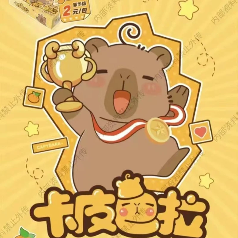 Kapibala الرسمية حقيقية دولفين الباب السري النصي أنيمي لطيف دولفين جمع بطاقة سلسلة