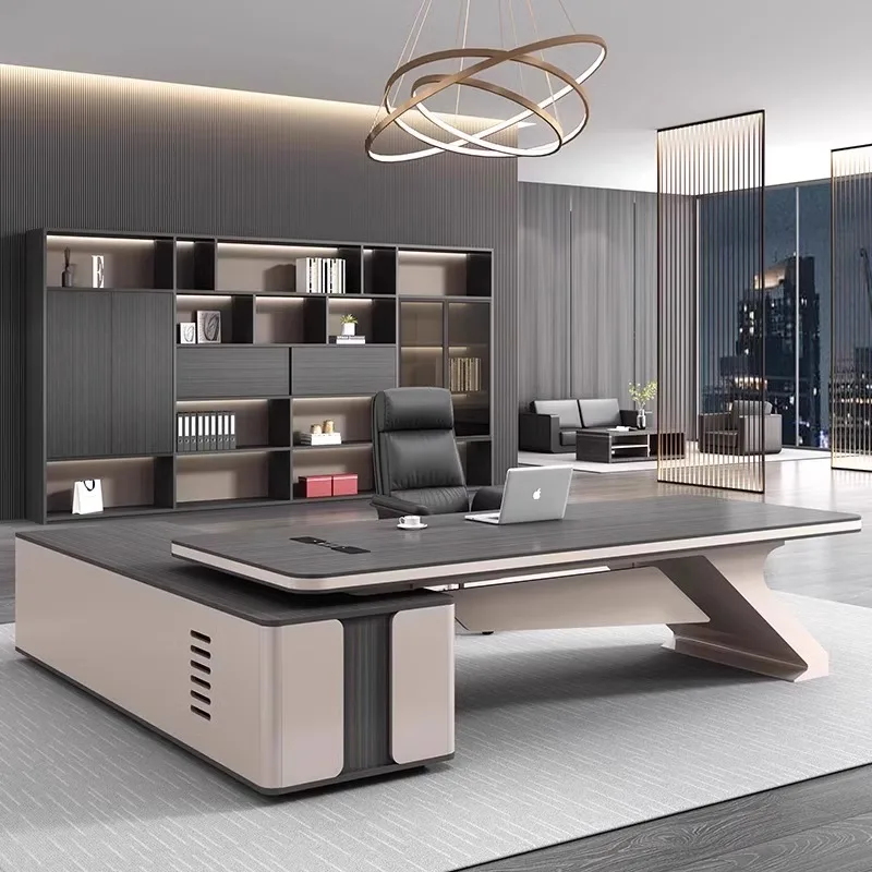 Office Desk Work Gaming Organizer Computer Desks Offices Seating Workstation Modern Table Home Furniture Bureau Meuble Desktop