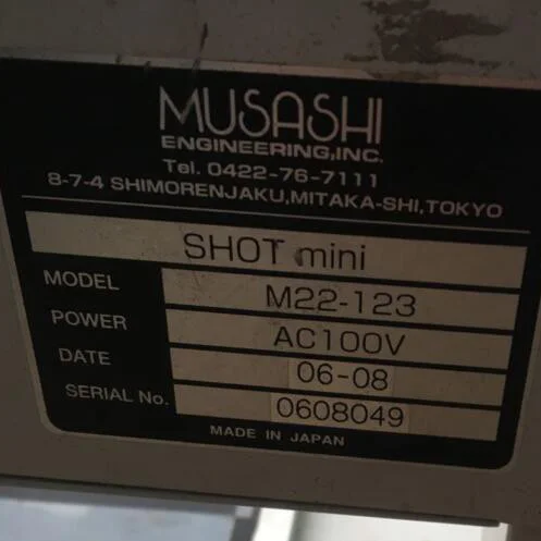 Dispensador MUSASHI M22-123 TP-11