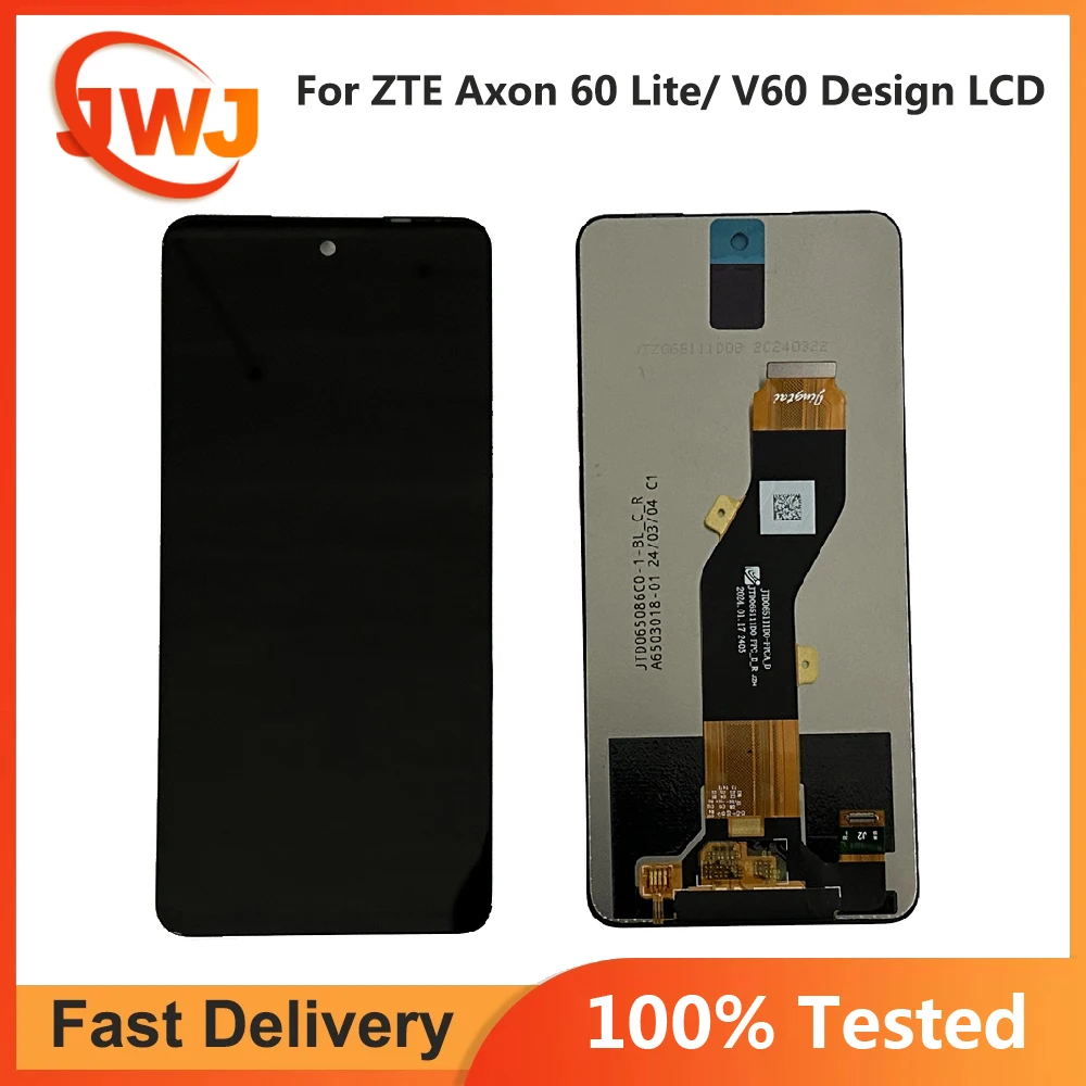 

Tested New 6.6'' For ZTE Blade V60 Design LCD Display Screen Sensor Touch Panel For ZTE Blade V60 Design lcd Display