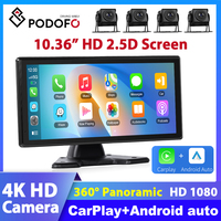 Podofo Car Monitor Mirror Video Player 10.36\