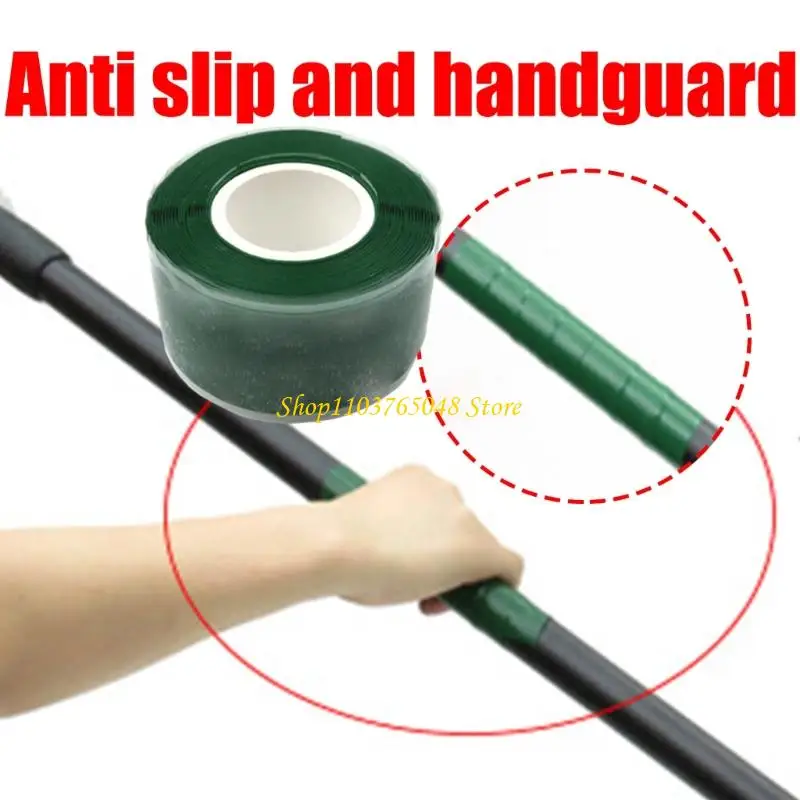 R53E Silicone Waterproofs Tape Professional Antislip Paddle Grip Tape Kayaks Paddle Grip Tape Diving Sports Equipment