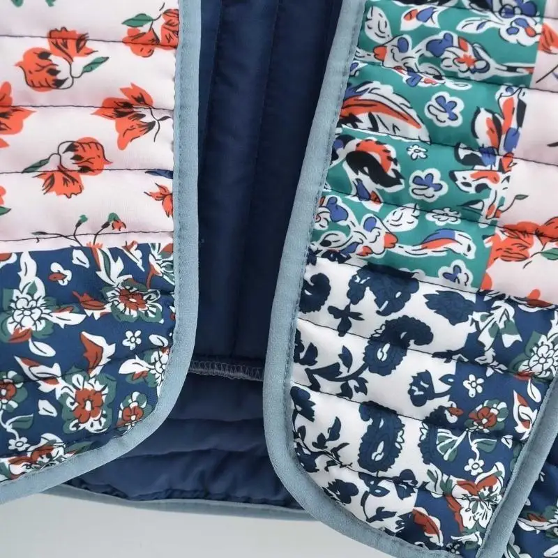 Veste bouffante courte à manches longues pour manteau chaud d'hiver, ouvert sur le devant, vêtements d'extérieur, 2025