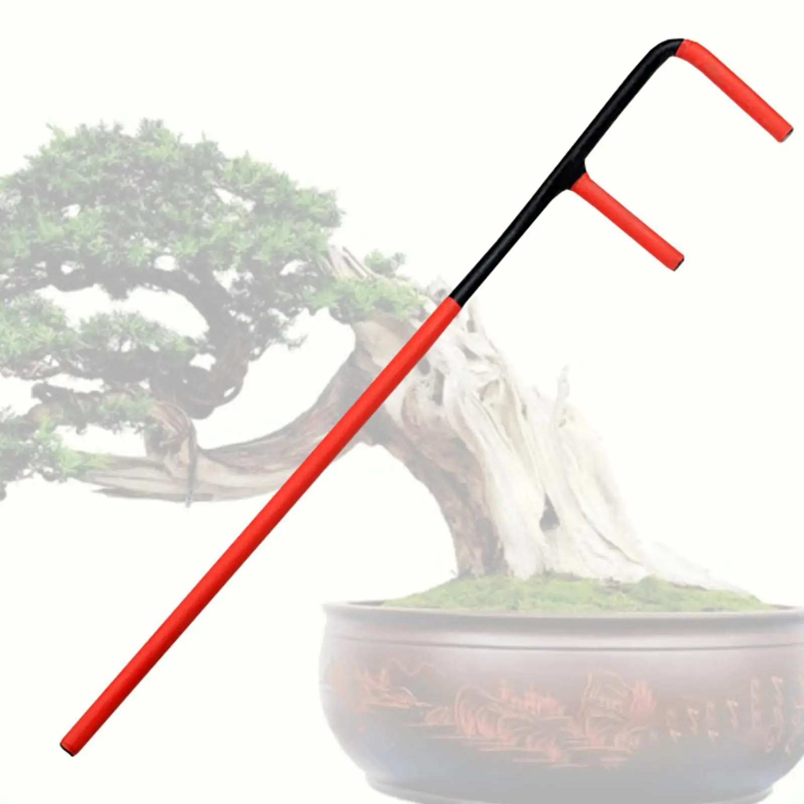 Bonsai Bender 43cm Chrome Steel Branch Bending Tool Curved Handle Garden Hand Tool for Bonsai