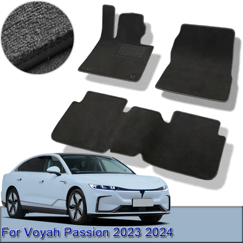 

For Voyah Passion 2023 2024 Custom Car Floor Mats Waterproof Non-Slip Floor Mats Interior Carpets Rugs Foot Pads Auto Accessory