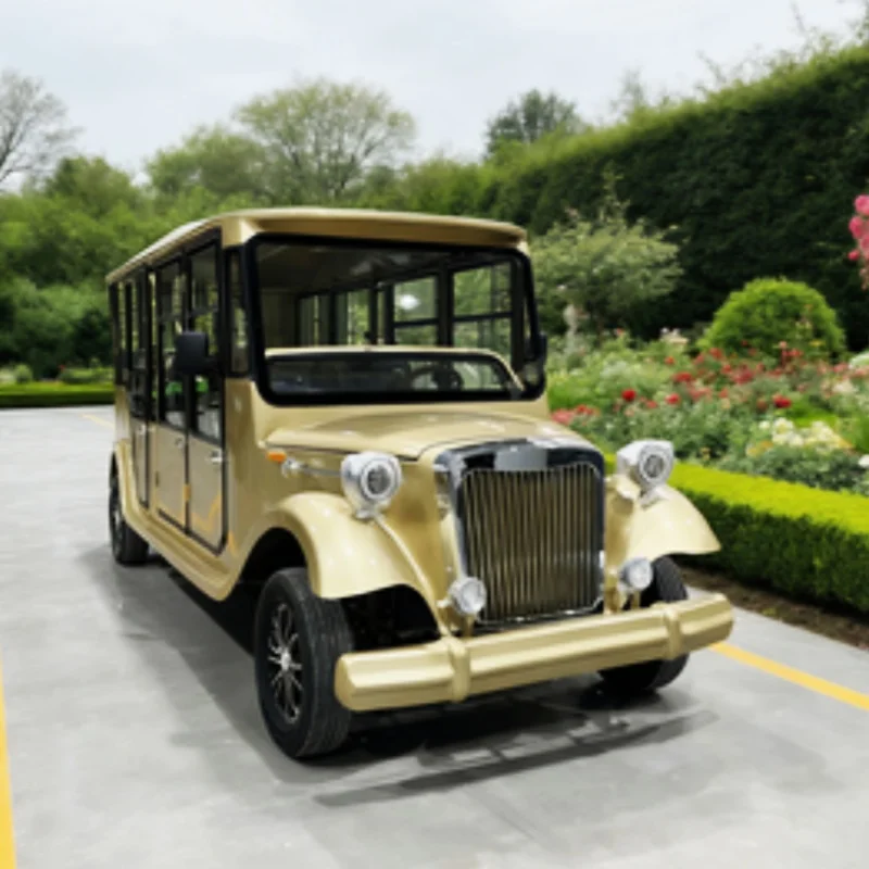 Wholesale Custom Comfortable Club Retro Classic Car Lithium Battery Electric Self-Propelled Car Wedding CSpacious Interior Space