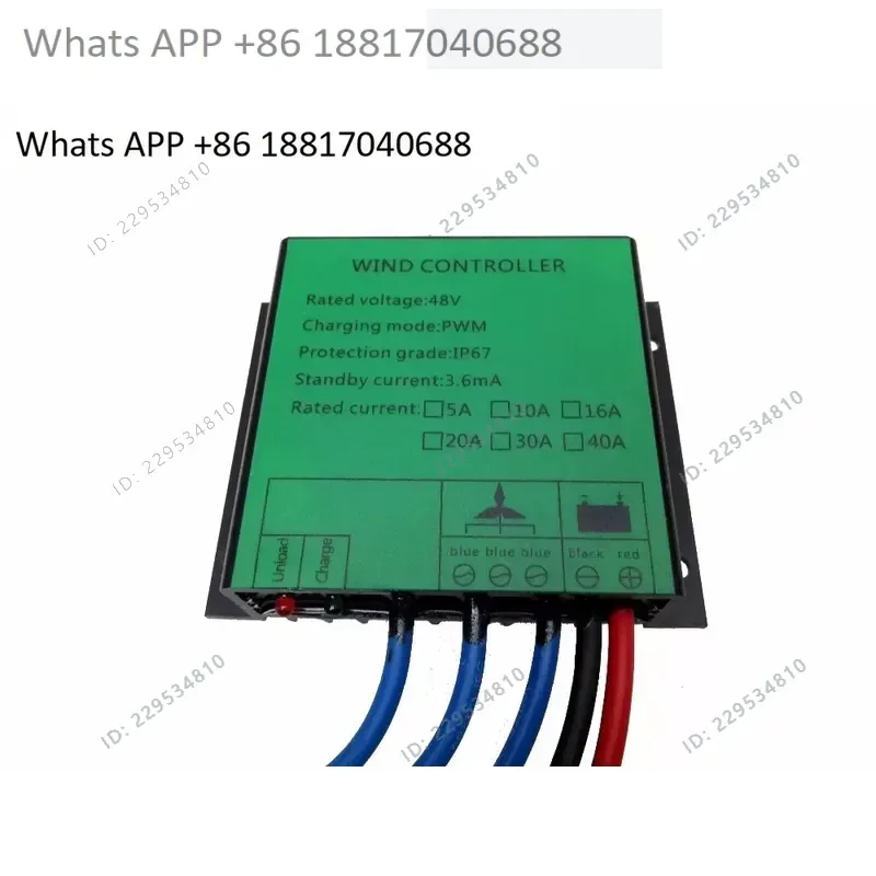 1PC for Nair Wind Power Enterprise Store Waterproof Wind Turbine Controller 100-400W 12V 24V 48V