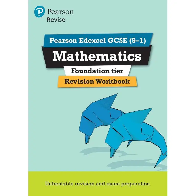 بيرسون مراجعة Edexcel GCSE مصنف مراجعة مؤسسة الرياضيات لعام 2025 و2026 امتحان نافتاج مارواها 9781447987925