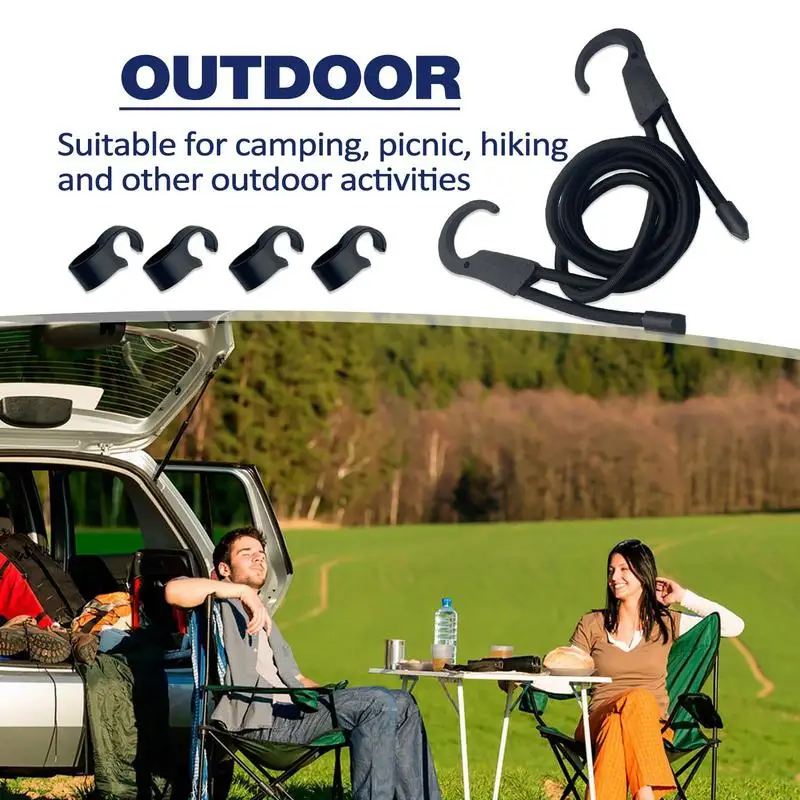 Camping Clothesline Portable Travel Car Clothes Lines Car Clothes Lines Laundry Drying Lines Portable Travel Camping Accessories