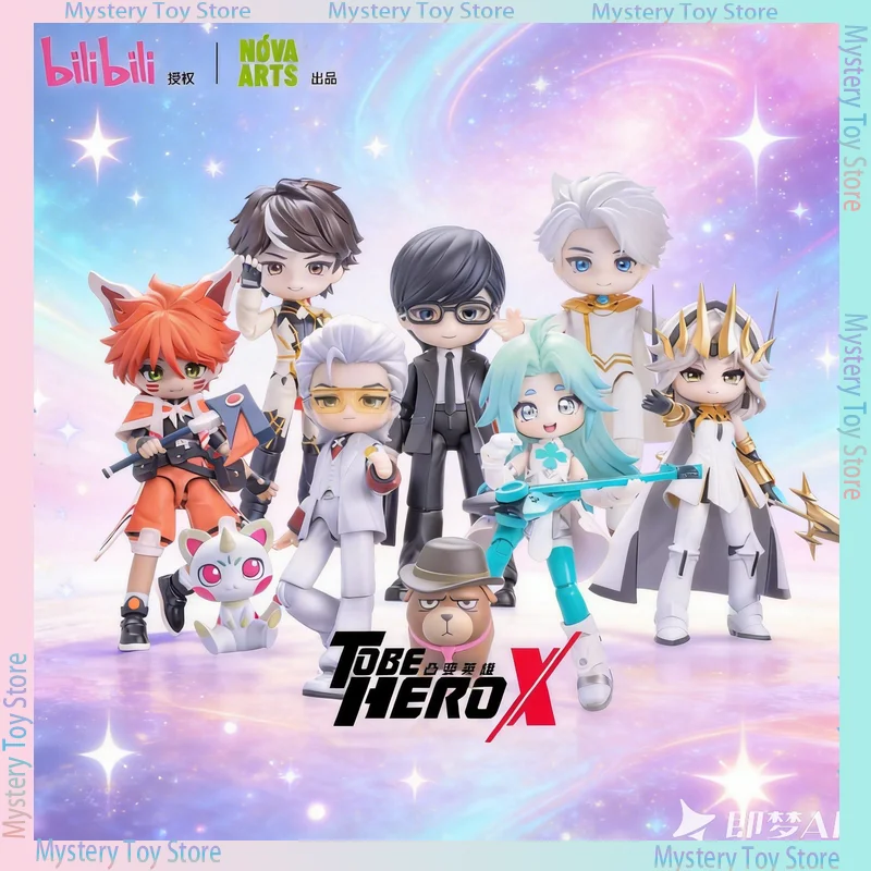 

Новая коллекционная фигурка TO BE HERO X Trust Rank Series Chibi Lucky Blind Box: шарнирная кукла из ПВХ, милый персонаж, подарок для фанатов