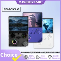 Consola de juegos portátil retro Linux RG40XXV de 64 bits, pantalla IPS 4,0, compatible con salida HD Bluetooth 5g, batería de 3200mah