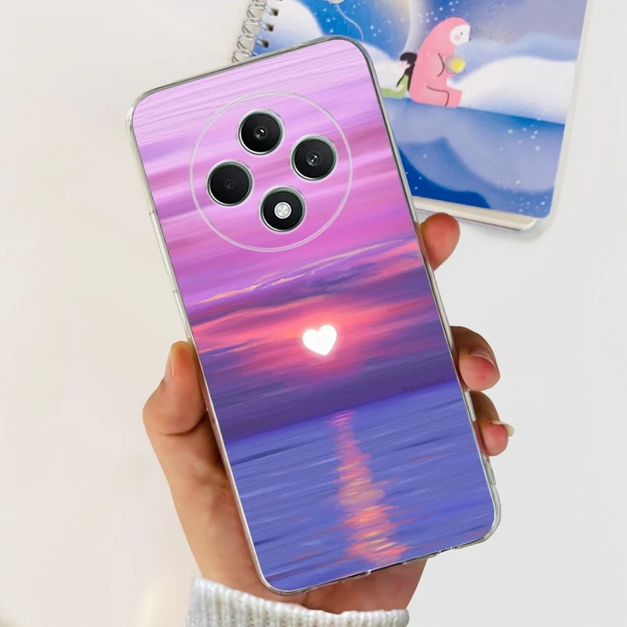 For Oppo Reno 12F 4G Case Reno12 F 5G 2024 Shockproof Cover Fashion Marble Soft Clear Silicone Phone Cases on OPPO Reno12F Coque