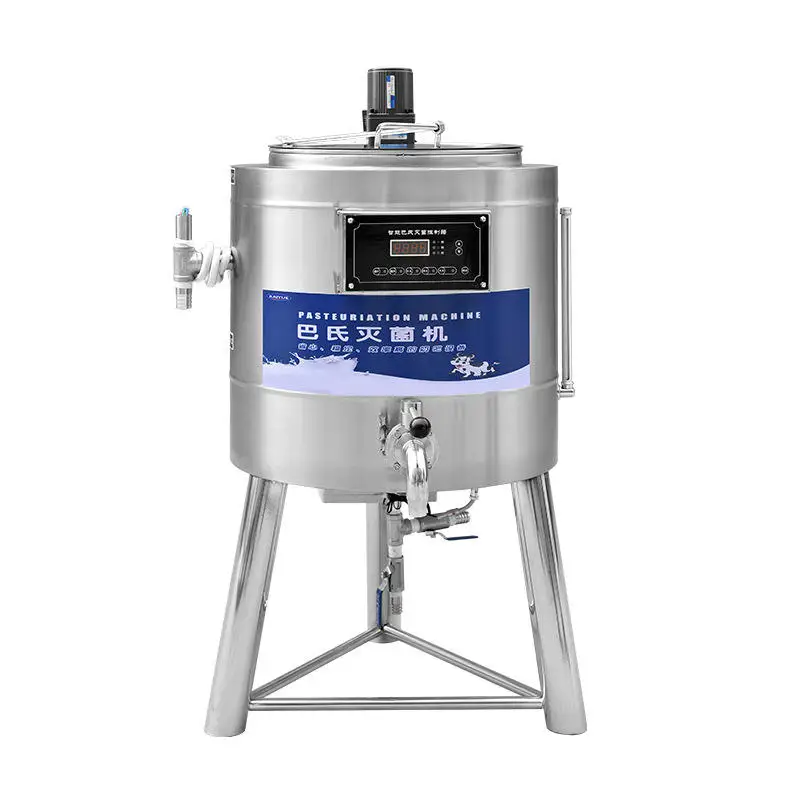 

Small Automatic 50L 100L Milk Pasteurizer Machine Mini Fresh Milk Pasteurization Equipment with Price