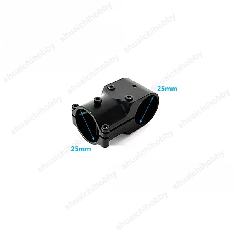 1PCS RC Drone Tripod Tee Joint 30-30mm 30-25mm 25-25mm Three-way Connector Aluminum Alloy T-shaped Tube Connect Adapter