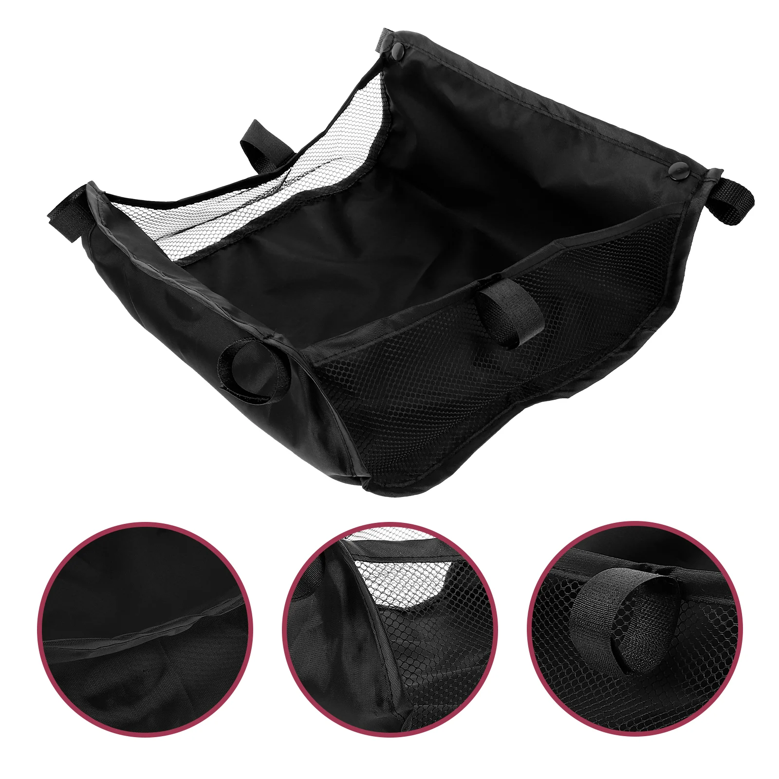 

Bottom Basket Umbrella Stroller Storage Bag Shopping Highlighter Marker Oxford Cloth Organizer