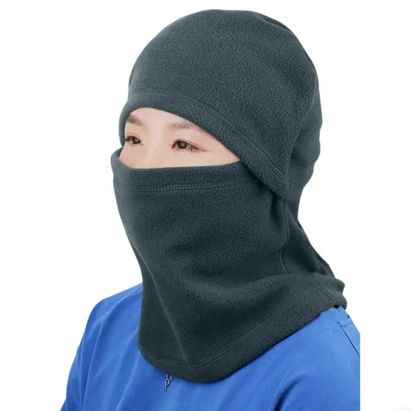 H0XE Wind proof Thermal Winter Scarves Mask Balaclava Hat Cold Weather Ski Full Face Mask Neck Warmer Hood for Women Men