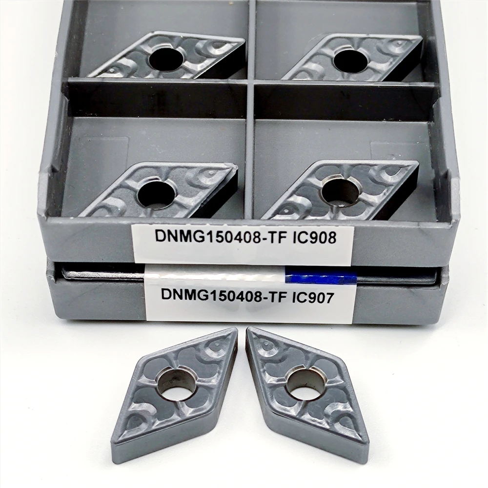 

Carbide Insert DNMG150404 DNMG150408 TF IC907 IC908 External Cutting Tool DNMG 150404 150408 CNC Lathe Cutting Turning Tools