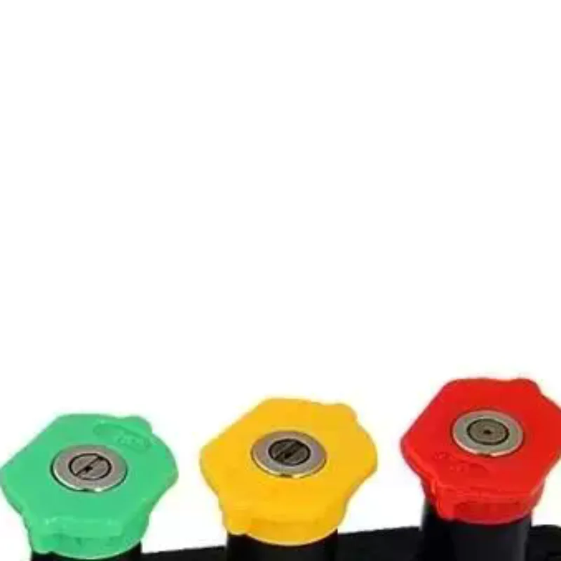 Universal Pressure Washer Tips Multiple Degrees Nozzle 1/4 Inch Quick Connect With Nozzle Holder 5 Spray Nozzle Tips
