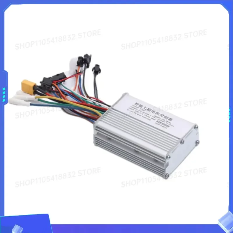 New 24V 36V 48V High Power Electric Skateboard Tricycle DC Brushless Sine Wave Controller with Display Instrument Panel