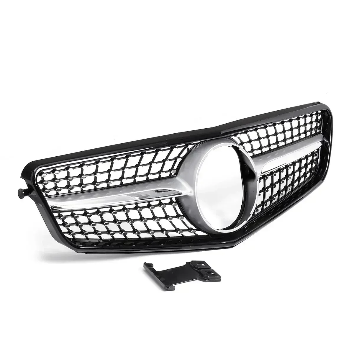 C300 W204 Diamond Style Car Front Bumper Grille Grill Racing Grill For Mercedes For Benz C-Class W204 C180 C200 C300 2008-2014