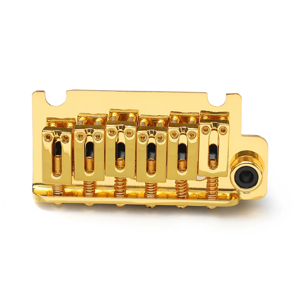 2 Point Tremolo Bridge 2 Post Point Electric Guitar Tremolo System Bridge for 6 String Electric Guitar Replacement Parts