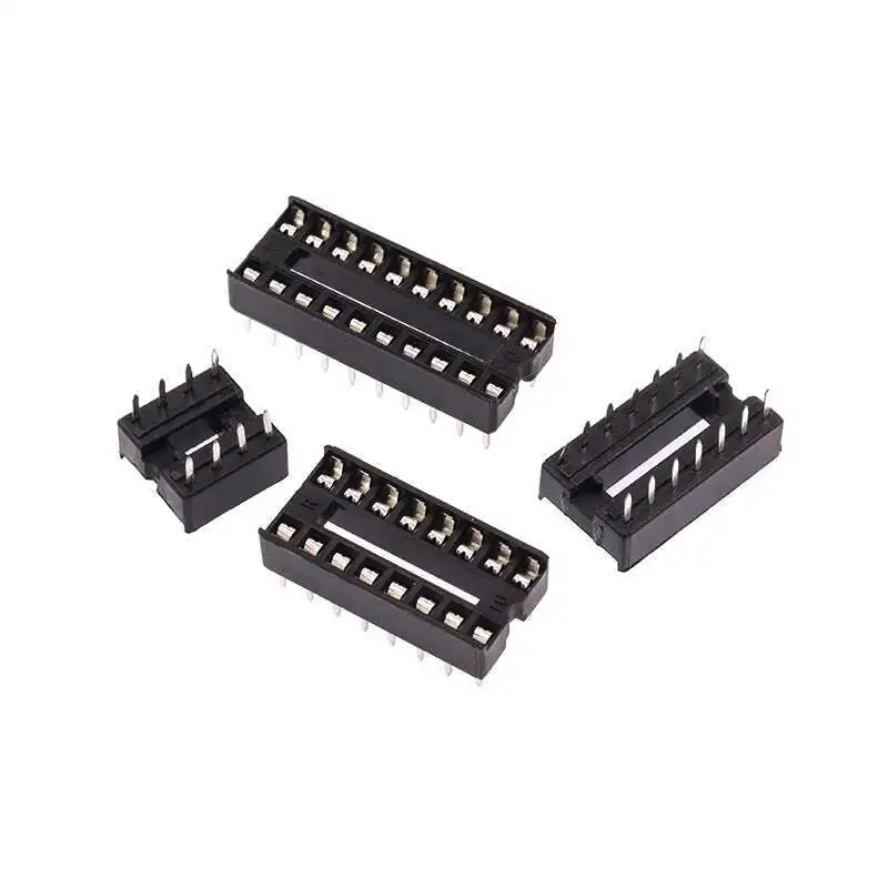 10 Stück IC-Sockel Integrierter Block Direktanschluss DIP Mikrocontroller-Chip-Basis 6/8/14/16/18/20/24/28/40 Pin – Detail 4