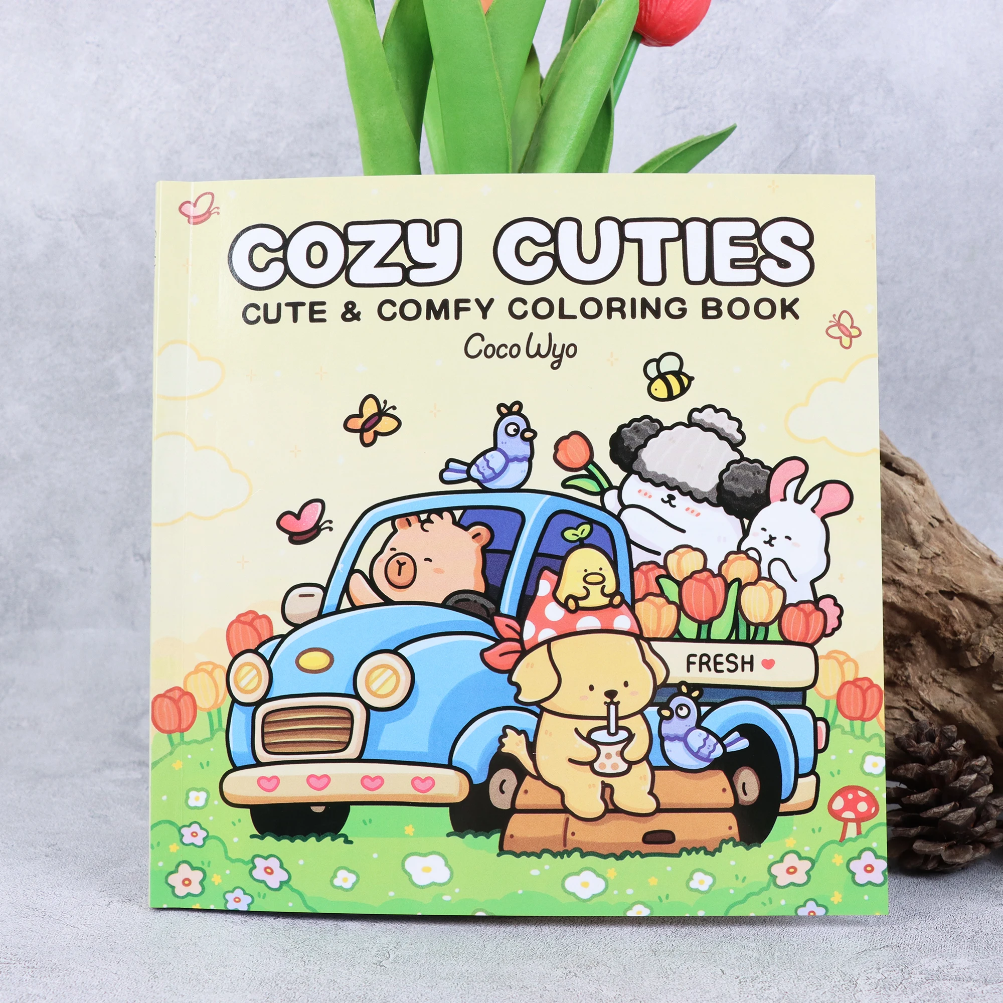 

Cozy Cuties: Книжка-раскраска для взрослых и детей (раскраска «Cozy Spaces»