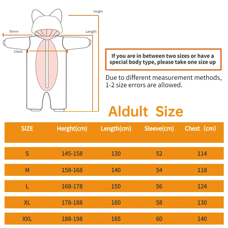 XXL New Alien Onesie Cartoon Pajamas Female Male Animal Adult Christmas Cosplay Raccoon Kigurumi