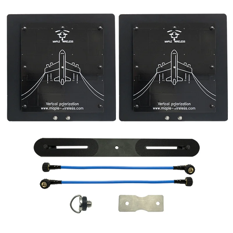 Maple 5.8Ghz 21dB Alto Ganho Antena Direcional Patch Antena com Conector SMA para SIYI HM30 Drone avião Modelo RC