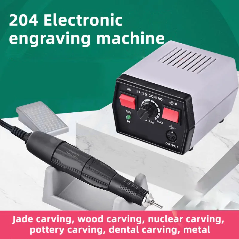 2.35/3.0 Micro Electric Engraving  Machine Kit Grinding Polishing Marker Wood Carving Jade Lettering Engraver Miniature House