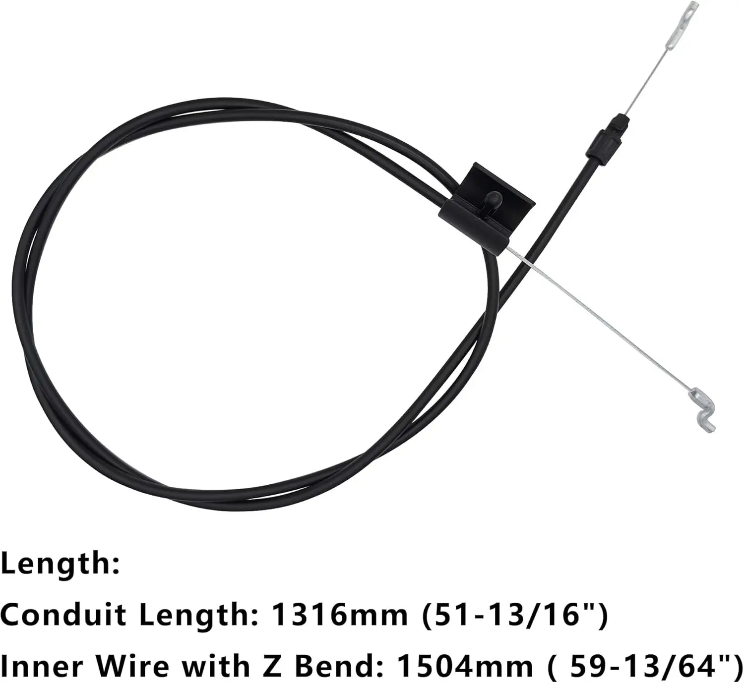 1101366MA Engine Stop Cable Compatible with Briggs and Stratton Murray Replacement 1101366 S-Cable 22