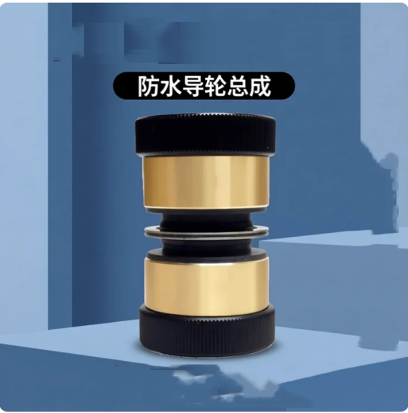 

Wire Cut Parts Copper Pulley Roller 077 OD32*Length 31mm Brass Seat Guide Wheel Assembly for WEDM Machine