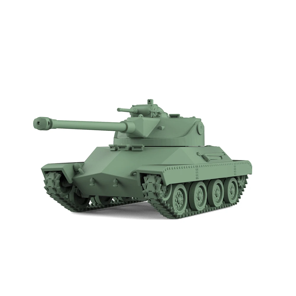 SSMODEL Military Model Kit US T71 DA Light Tank Miniature Static War Games 1/144 1/200 1/350 1/700