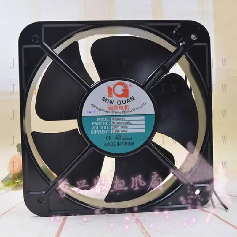 

DDZ для Minquan MQ20060HBL2 AC220v 0.38A 60W 200x200x60mm Промышленные осевые вентиляторы