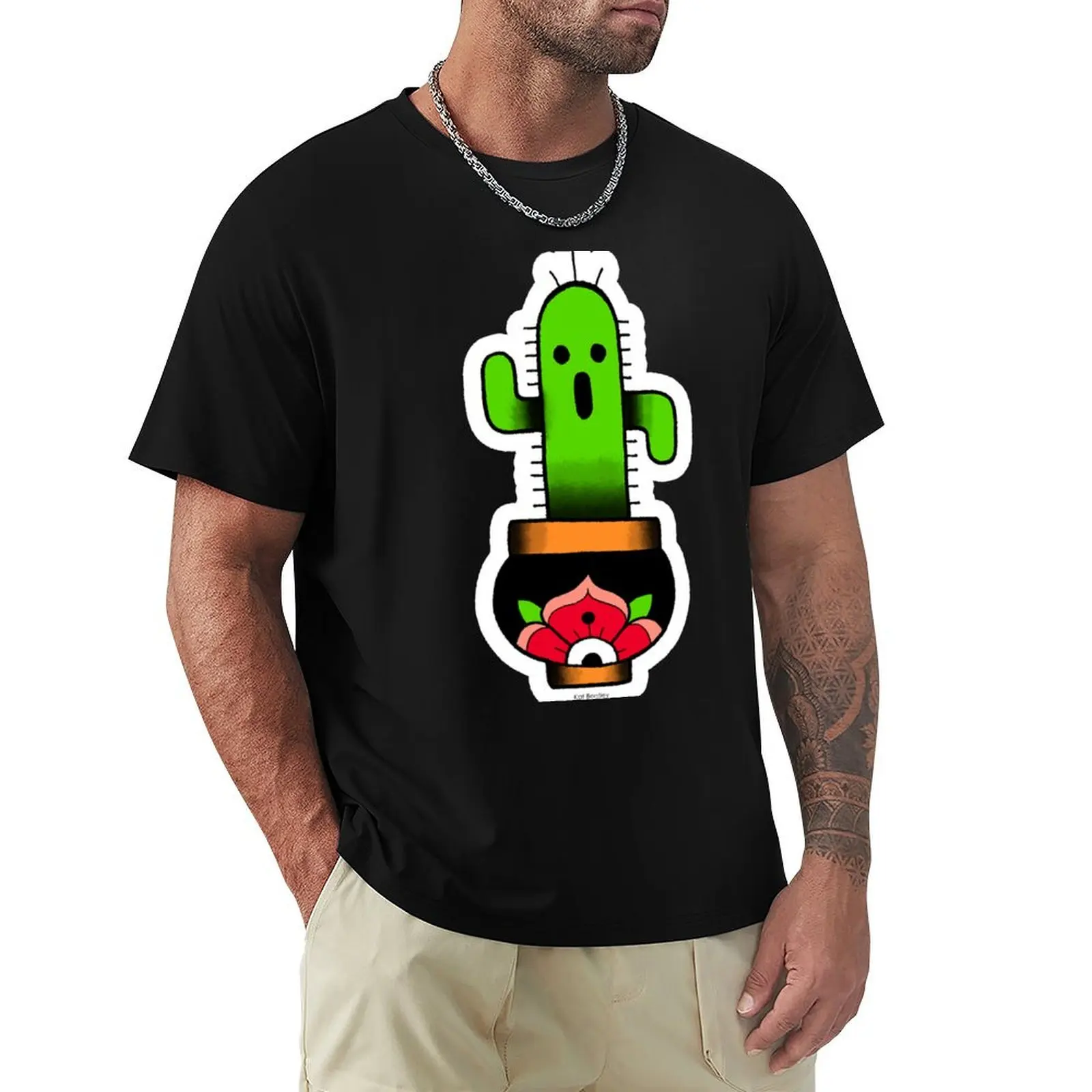 

Cactuar T-Shirt Large Size Casual Short Sleeve Top