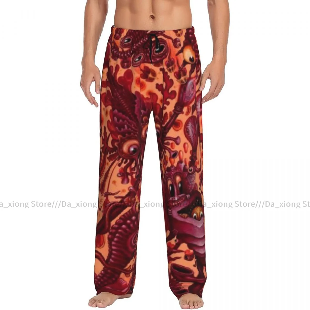 Männer schlafen Hosen männliche Lounge-Hosen Männer psyche delische Kunst Pyjama-Hosen