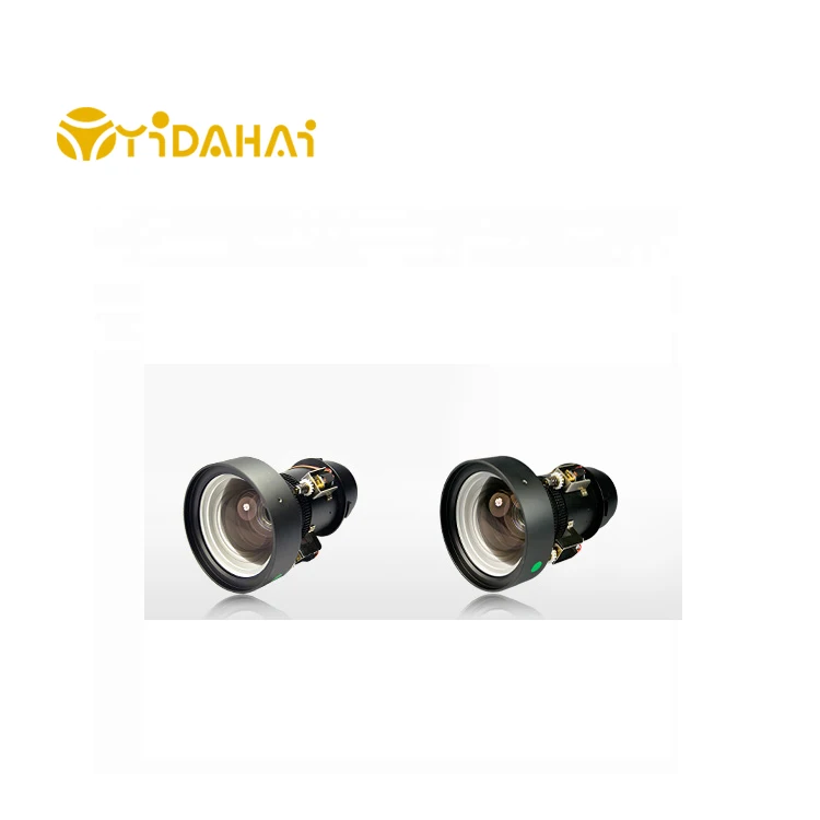 Adjustable Motorized Short throw lens for Projectors fisheye lens use DLP 3LCD  wide lens