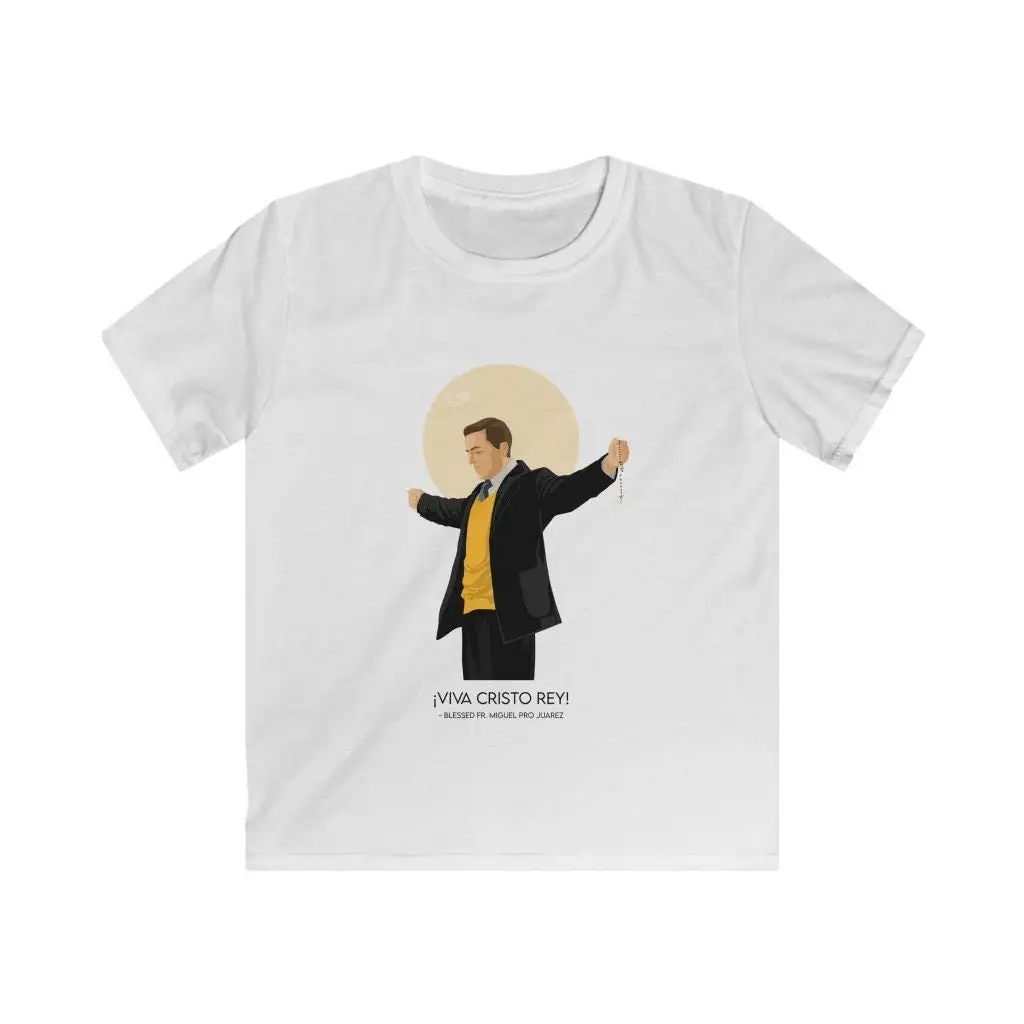 Blessed Fr Miguel Pro Kids T Shirt