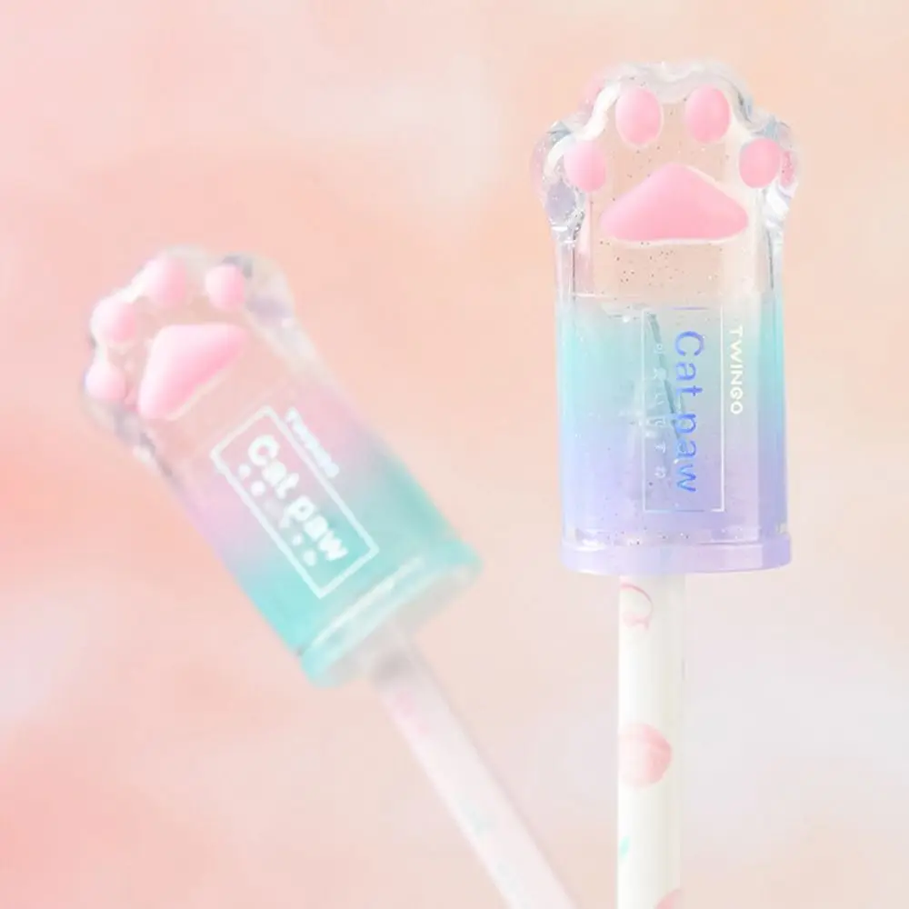 PCS Lovely Cat Claw Pencil Sharpener Simple Creative Gradient Color Pencil Sharpener For Students Gifts