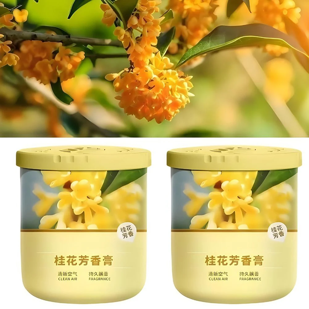 2/3Packs Solid Air Freshener Odor Absorber Gel Natural Air Freshener Odor Neutralizer Bathroom Room Deodorizer Odor Elimination