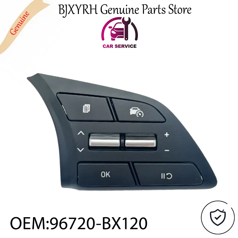 

96720BX120 Right Side Multi-Function Steering Wheel Button Switch for Hyundai Creta 2021 Solaris HC 2025+ OEM 96720-BX120