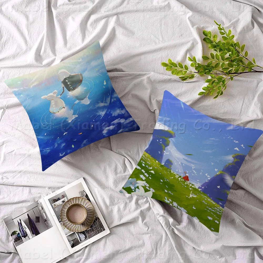 

Children Of The Light Game The Sky Pillowcases Home Bedding Decorative Pillow Cover Wedding Super Soft Pillow Case