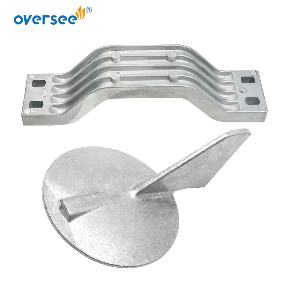 Anode Kit KIT-60500-AN-A0 for Yamaha F150D F150F Outboard Engine Boat Parts 6J9-45371-01 TAB-TRIM Anode 6G5-45251-02