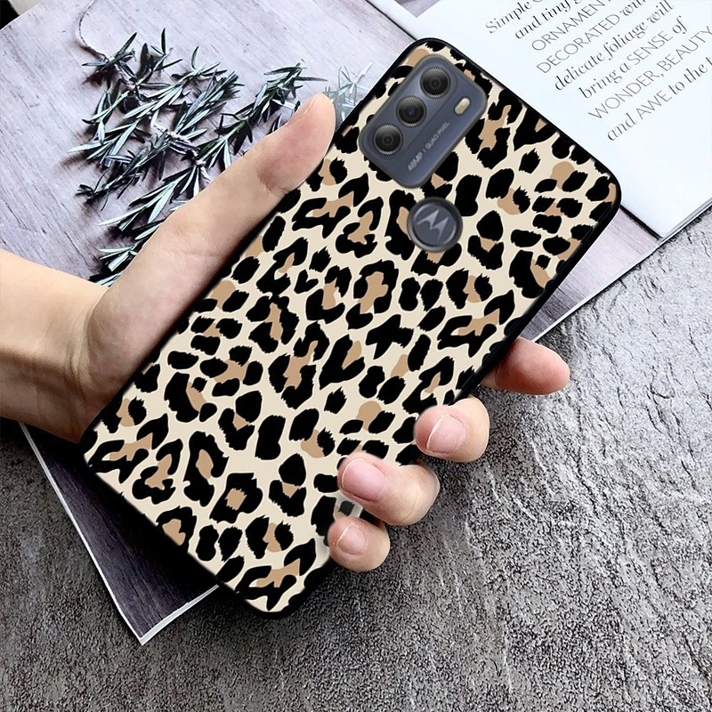 Leopard Phone Case For Moto G84 G22 G32 G42 G52 G62 G53 G72 G60 G60S G24 G10 G20 G30 G13 G50 G 5G G Pure - view 4