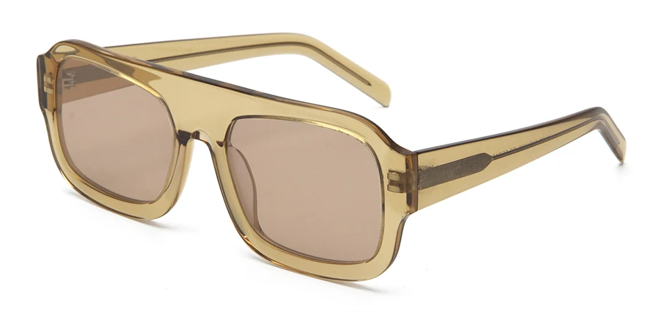VEH Marke Design Acetat Große Vintage Pilot Sonnenbrille Männer Übergroßen Rahmen Quadrat Sonnenbrille Für Frauen Sonnenbrillen Weibliche UV400 – Detail 21