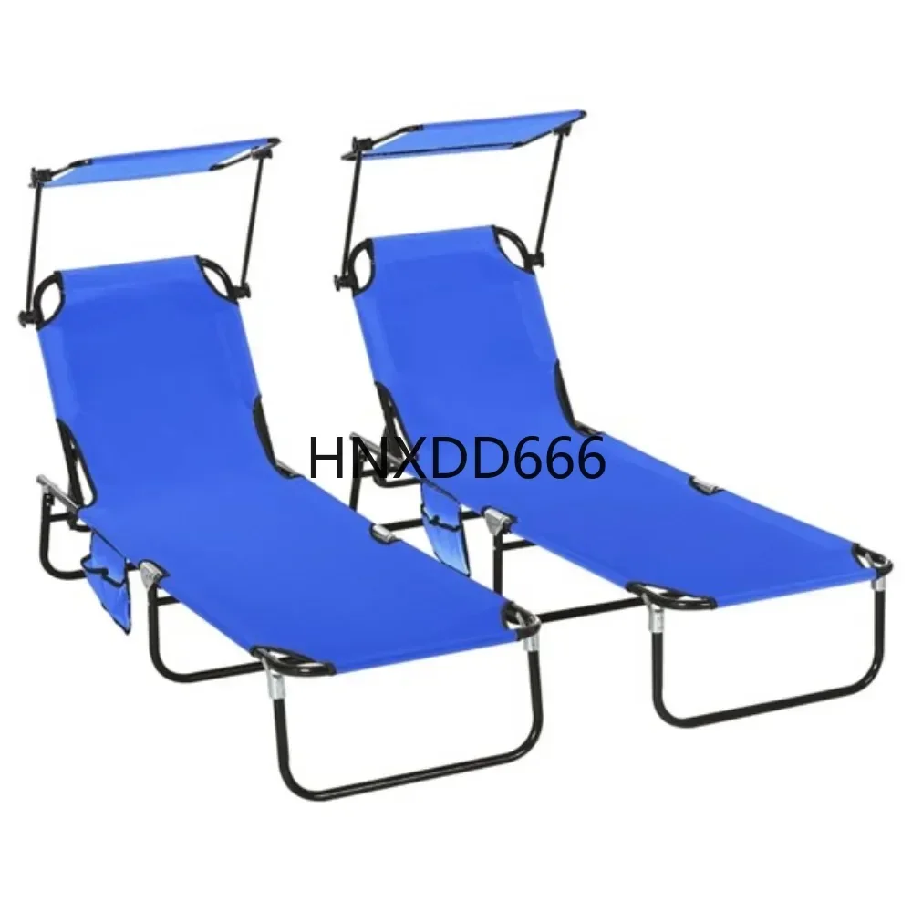 Fold-out recliners/beach chairs are breathable oxford fabric that dries quickly, breathes and keeps you cool in the summer