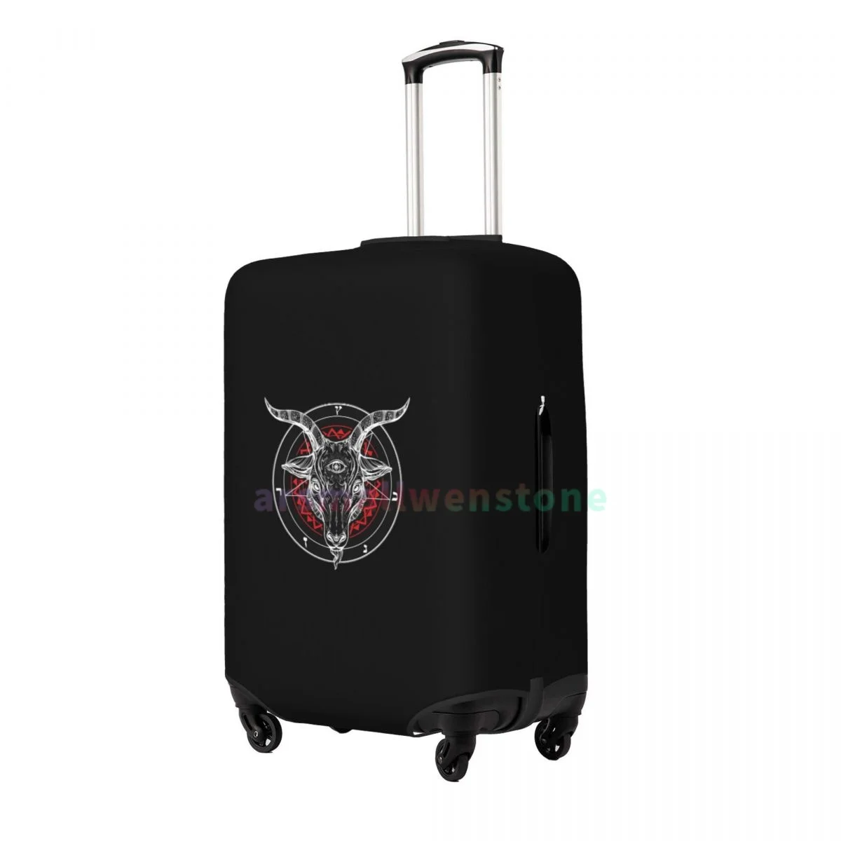 Goat Goth Luggage Cover Suitcase Protector Thicken Elasticity Dust Covered Anti-scratch Protective Case 18-32 Inch