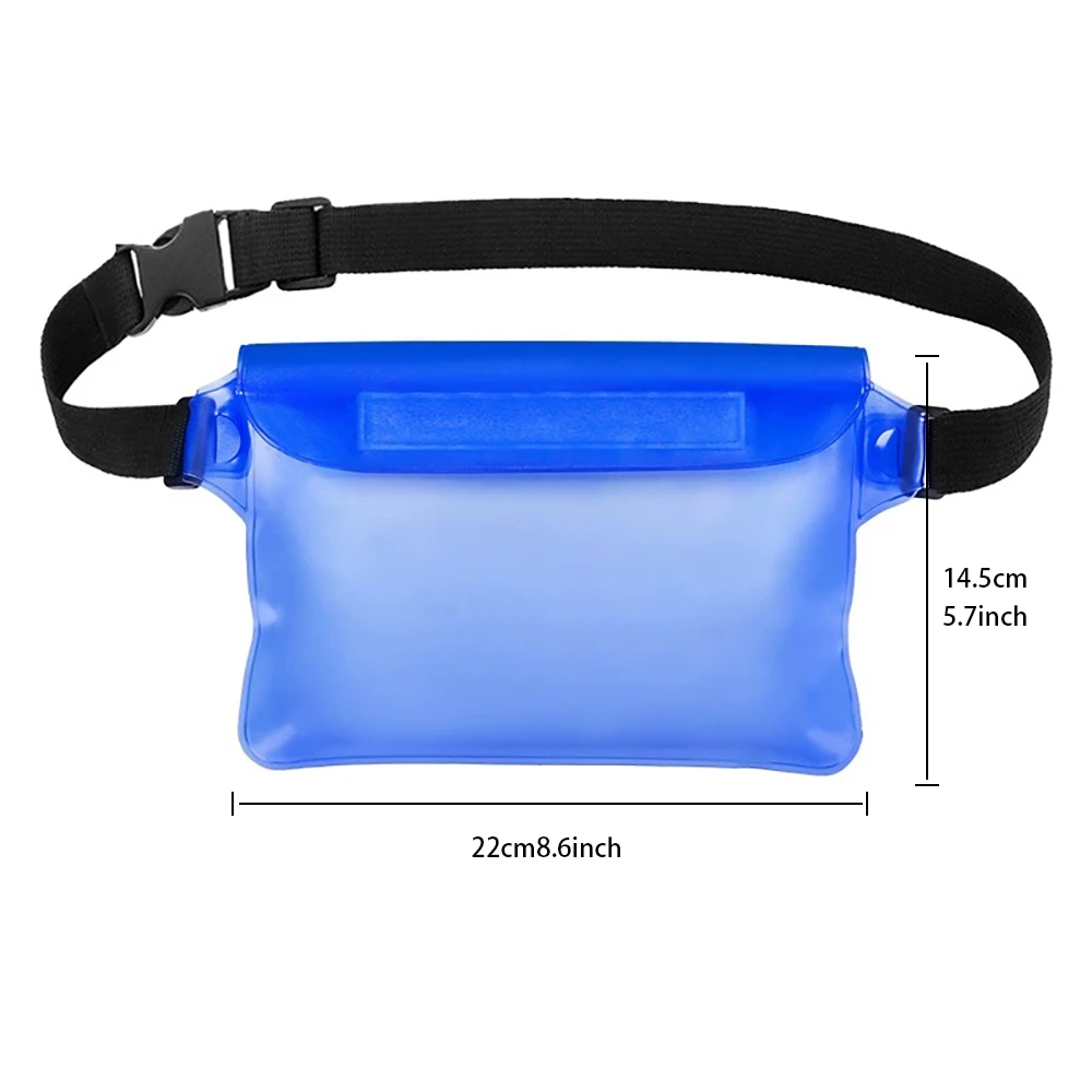 Waterproof Swimming Bag Ski Drift Diving Shoulder Waist Pack Bag Underwater Mobile Phone Bags Case Cover For Beach Boat Sports01